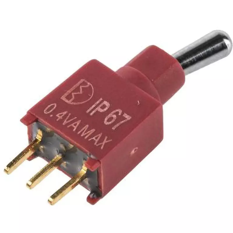 RS PRO Toggle Switch Gold Contact Material SPDT, 401-709