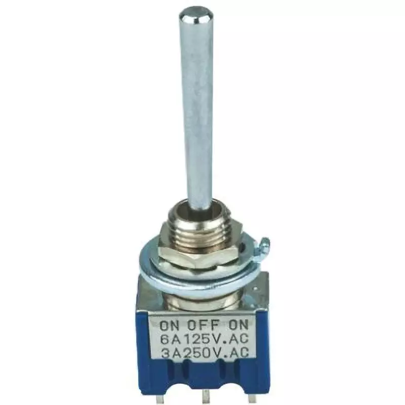 Nidek Toggle Switch AC 125/AC 250/DC 30 V Rated Voltage, 8D1051-Z