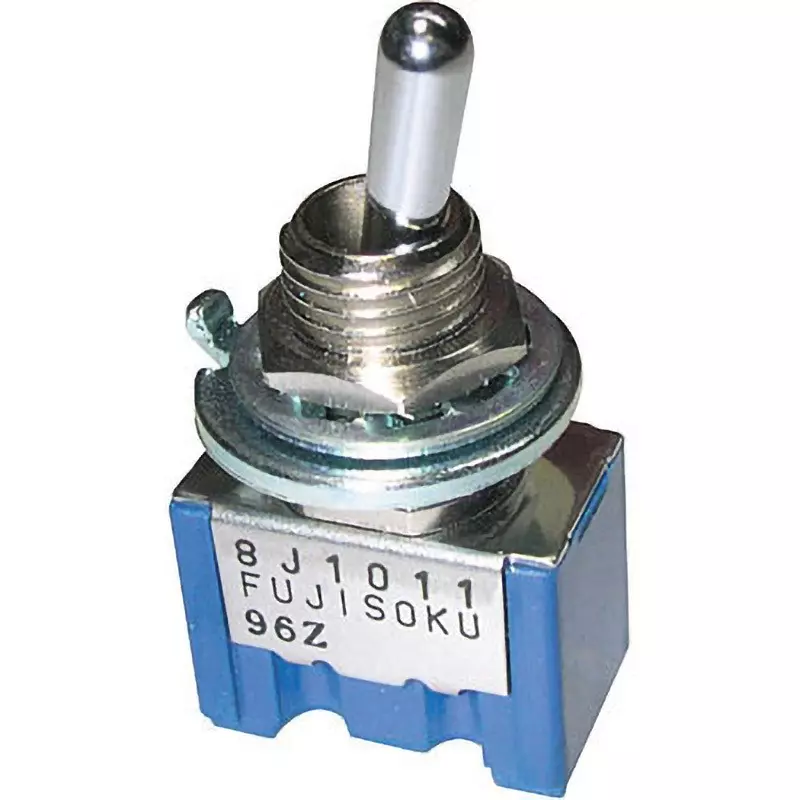Nidek Toggle Switch AC 125/AC 250/DC 30 V Rated Voltage, 8J2011-Z (Pack of 10)