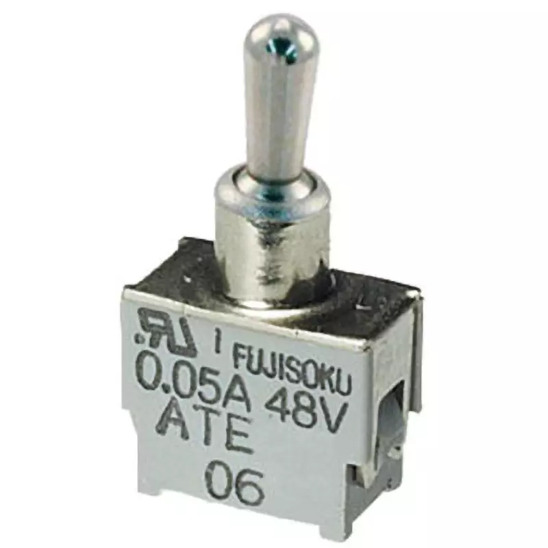 Nidek Toggle Switch 1 Pole, ATE1D-2F3-10-Z