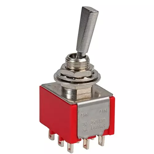 MULTICOMP PRO Toggle Switches SWITCH, 3PDT, 1M31T6B11M1QE
