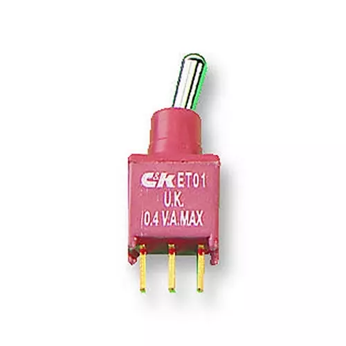 C&K COMPONENTS Switch, Pcb, Spdt, ET01MD1CBE