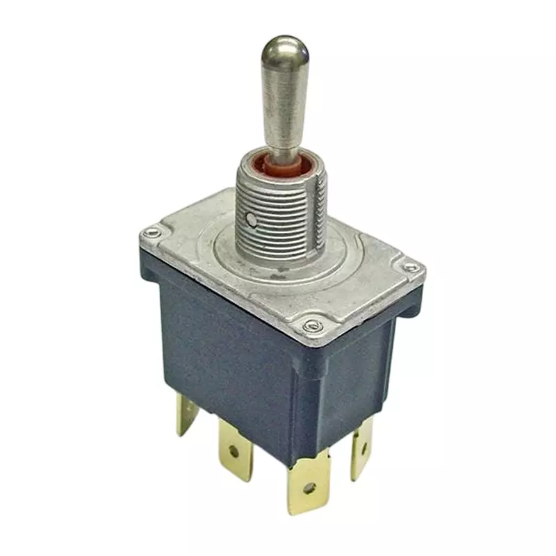 CW Toggle Switch Non-Illuminated Quick Connect Termination, GTB3B17