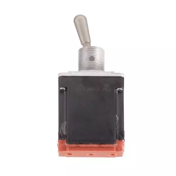 Honeywell Toggle Switch Non-Illuminated 100 mA Paddle Actuator 28 V DC DPDT Panel Mount 115 V AC, 101TL2887-3