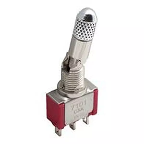 C&K COMPONENTS TOGGLE SWITCH, SPDT, 0.4VA, 20V, THT, 7101SD9AV2BE