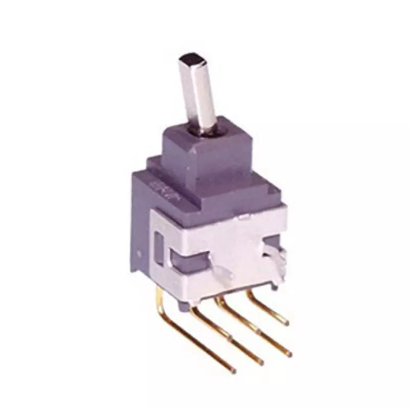 NKK SWITCHES A Series Non-Illuminated Toggle Switch 1 Pole Short Flat Lever, A-24HH