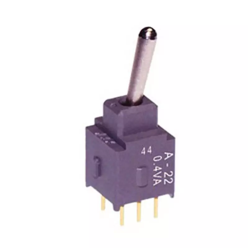 NKK SWITCHES A Series Non-Illuminated Toggle Switch 1 Pole Basic Lever, A-27AP