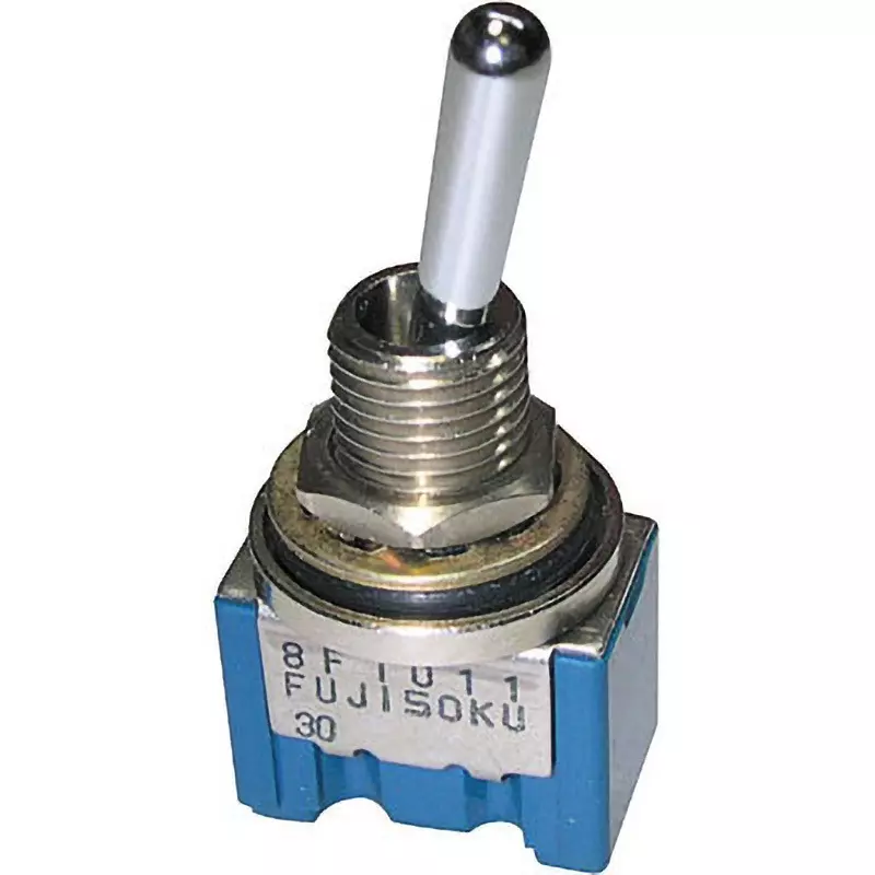 Nidek Toggle Switch AC: 125/250, DC: 30 V Rated Voltage, 8F1011-Z (Pack of 10)