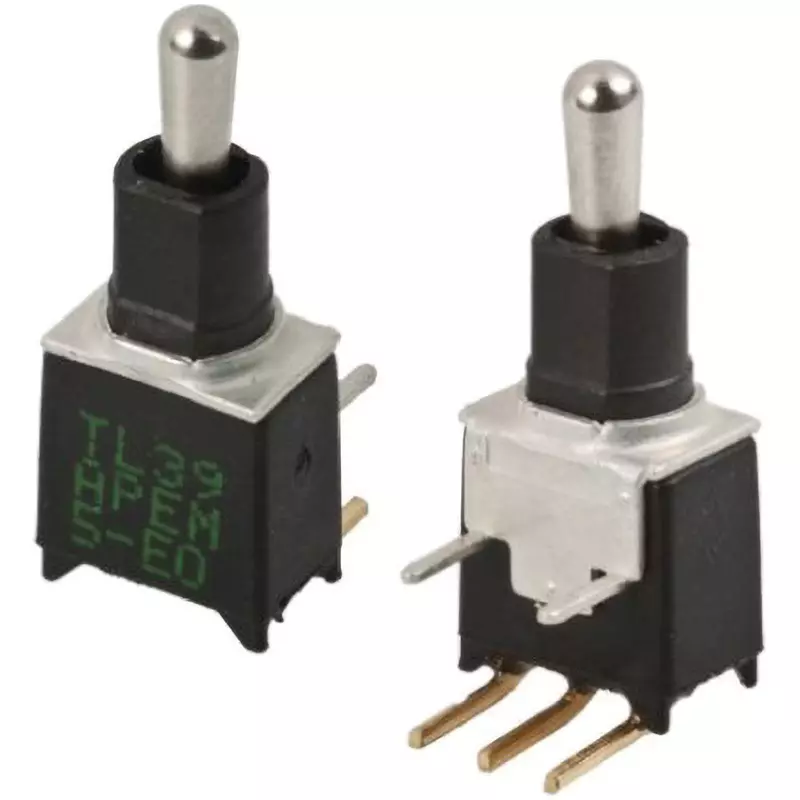 APEM Toggle Switch Through Hole Terminal 20 mΩ Contact Resistance, TL49W0050