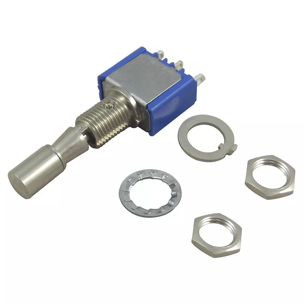 APEM Switch, Spdt, Ctr Off Locking, 5639A-3V