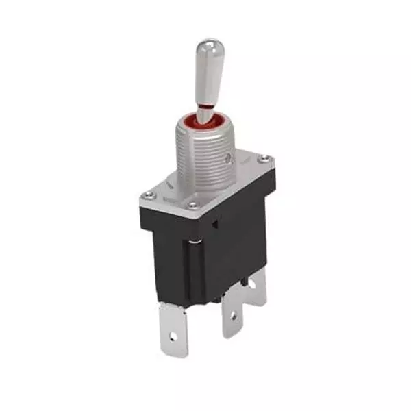 TE CONNECTIVITY Toggle Switch Non-Illuminated Quick Connect Termination, DST12SS625