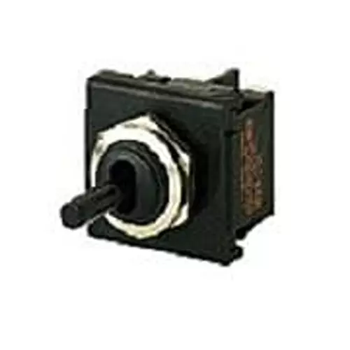 MARQUARDT Toggle Switch Non-Illuminated Quick Connect Termination 6 Amp Bat Actuator, 1822.1101
