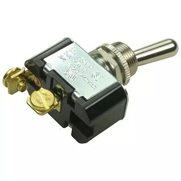 CARLING TECHNOLOGIES Toggle Switch, TOGGLE, SPST, 15A, 250V, 2FA54-73
