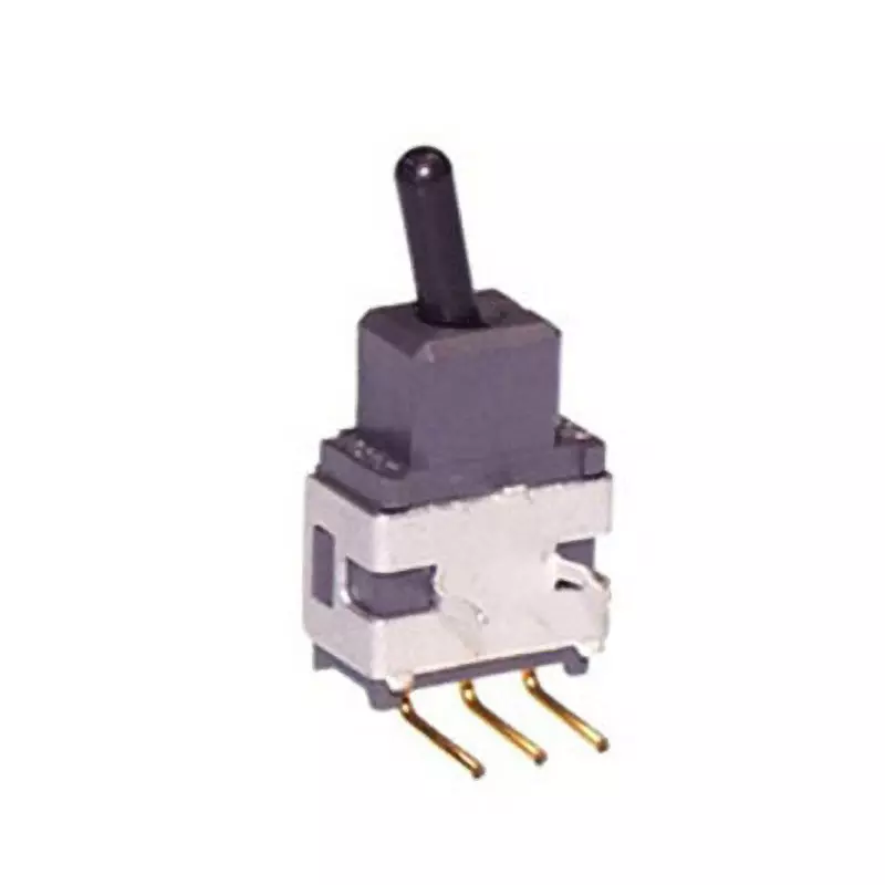 NKK SWITCHES A Series Toggle Switch 1 Pole Short Plastic Lever, A-19J2H