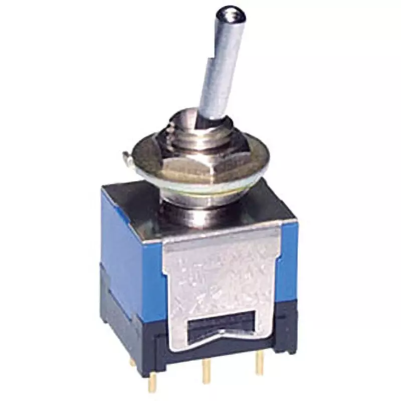 Buy NKK SWITCHES Basic Lever Type Toggle Switch 2 Pole, D2-2022P Online ...