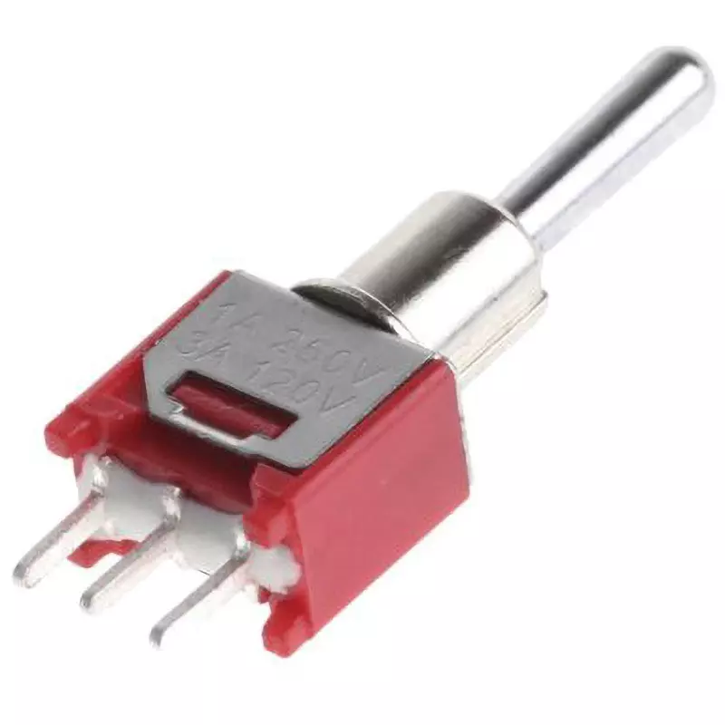RS PRO Toggle Switch Silver-Plated Brass Contact Material SPDT, 734-7224
