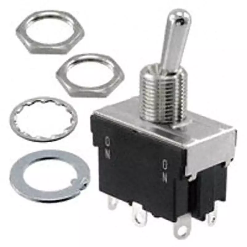 Nidek Toggle Switch AC: 125/250 V Rated Voltage, ET215S12-Z