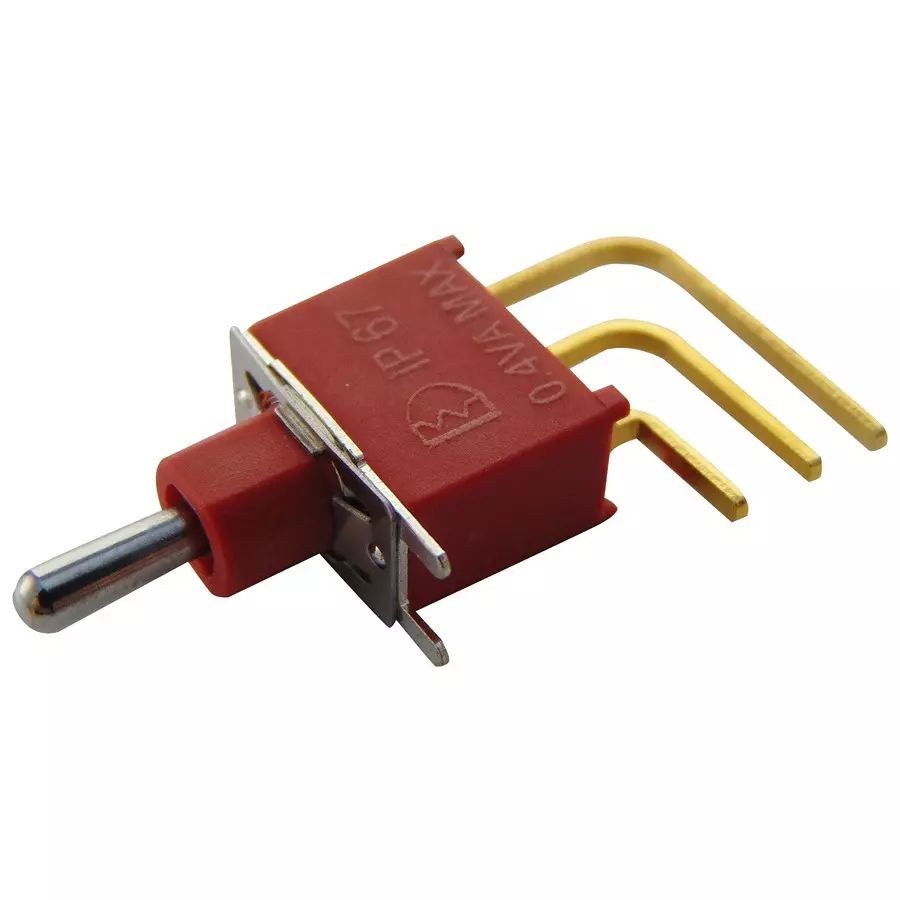 MULTICOMP PRO Toggle Switches SWITCH, PCB, SPDT, ON-OFF-ON, 1AS3T2B4M7RE