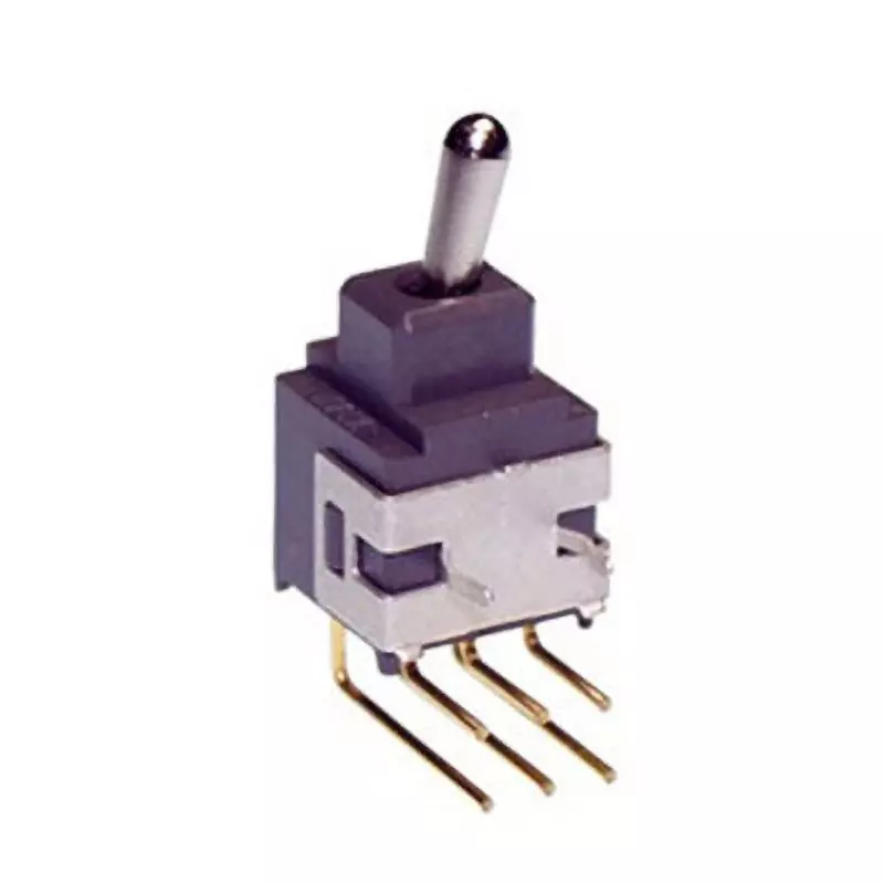 NKK SWITCHES A Series Non-Illuminated Toggle Switch 1 Pole Short Lever, A-24JH