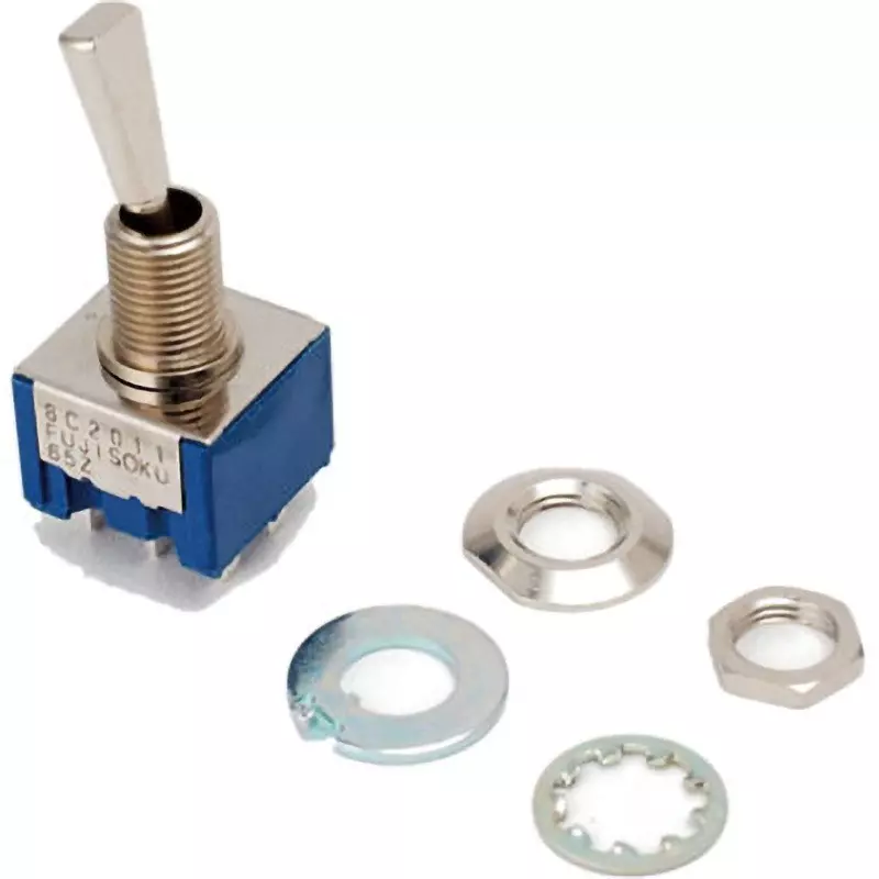 Nidek Toggle Switch AC: 125/250, DC: 30 V Rated Voltage, 8C2011-Z