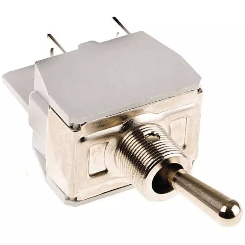APEM Toggle Switch Tab Terminal 10 mΩ Contact Resistance, 641H/2 250 VAC