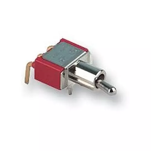 MULTICOMP PRO Toggle Switches SWITCH, PCB, SPDT, HORIZ, 1MS3T2B4M6RE