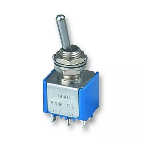APEM SWITCH, SPDT, BIASED, 5632A