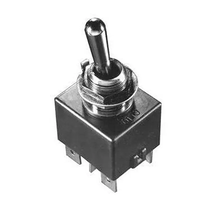 Otto Toggle Switch Non-Illuminated Quick Connect Termination 7 & 10 & 16 Amp Bat Actuator 28 V DC, T7-111D1