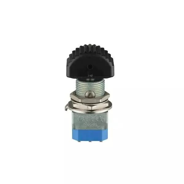 Otto Toggle Switch Non-Illuminated PC Pin Termination 5 Amp Toggle Actuator 28 V DC, T3-14111