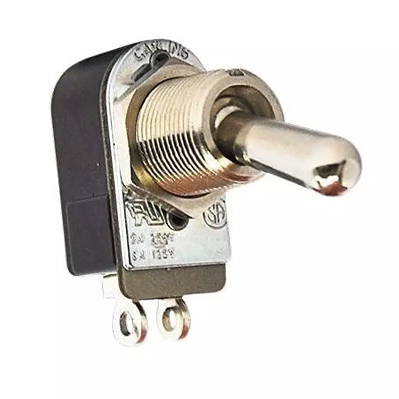 CARLING TECHNOLOGIES Toggle Switch Non-Illuminated Wire Lead Termination 1 & 3 Amp Bat Actuator 125 V DC, 216-A-73