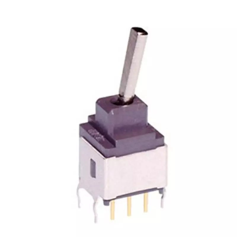 NKK SWITCHES A Series Non-Illuminated Toggle Switch 1 Pole Flat Lever, A-24EB