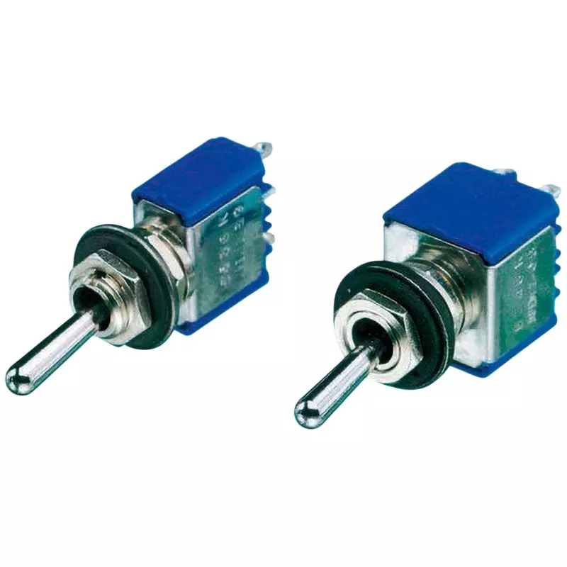 APEM Toggle Switch Solder Terminal 10 mΩ Contact Resistance, 5649AK
