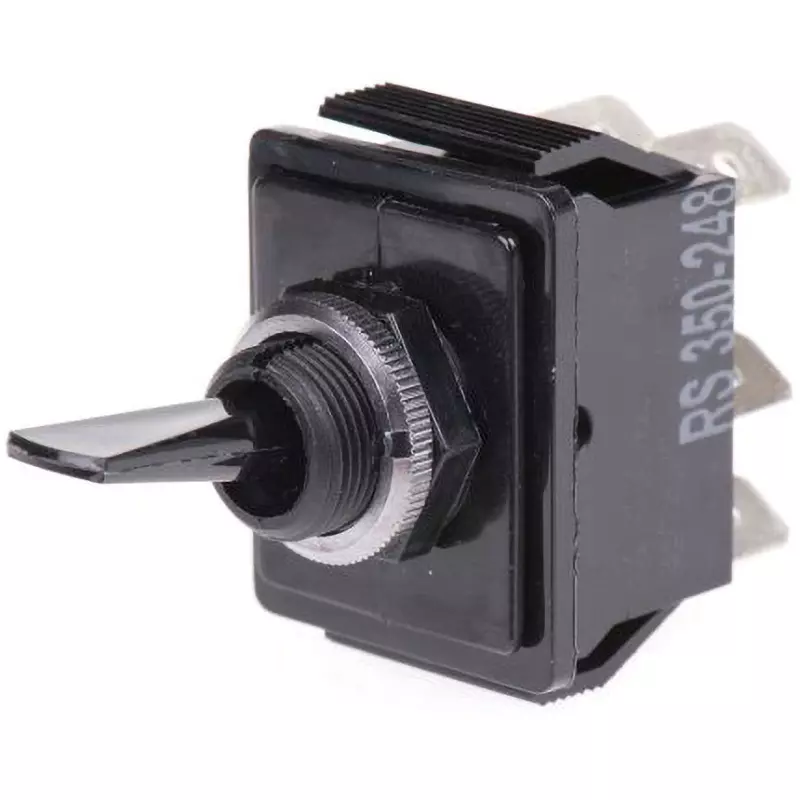 ARCOLECTRIC (BULGIN LIMITED) Toggle Switch Solder Tab Terminal 100 mΩ Contact Resistance, C1760HOAAF