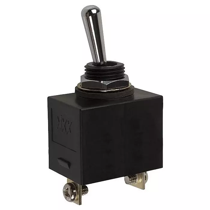 MULTICOMP PRO Toggle Switches SWITCH, TOGGLE, SPST, 20A, 125V, SPC21160