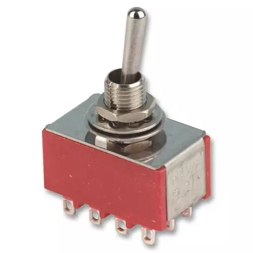 MULTICOMP PRO Toggle Switches SWITCH, 3PDT, 1M31T1B1M1QE