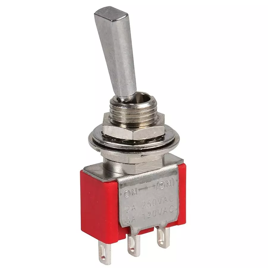 MULTICOMP PRO Toggle Switches SWITCH, SPDT, 5A, 250VAC, THT, 1MS2T6B11M1QE