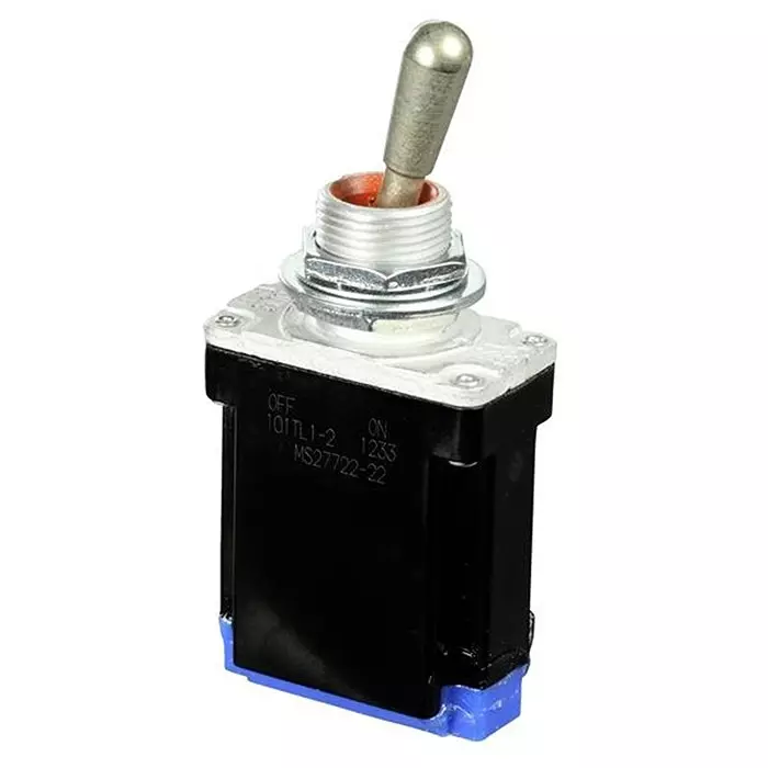 Honeywell Toggle Switch Non-Illuminated Wire Lead Termination 15 Amp Paddle Actuator, 101TL1-2
