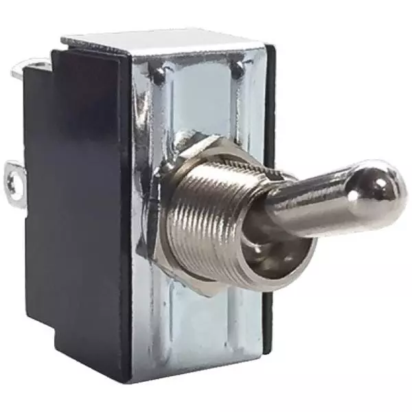 CARLING TECHNOLOGIES Toggle Switch Non-Illuminated Quick Connect Termination 15 Amp Toggle Actuator 12 V DC, 24 V DC, 6GG5B-CJ-73