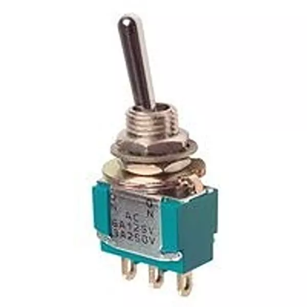 ALCOSWITCH - TE CONNECTIVITY TOGGLE SWITCH, MTA-406N