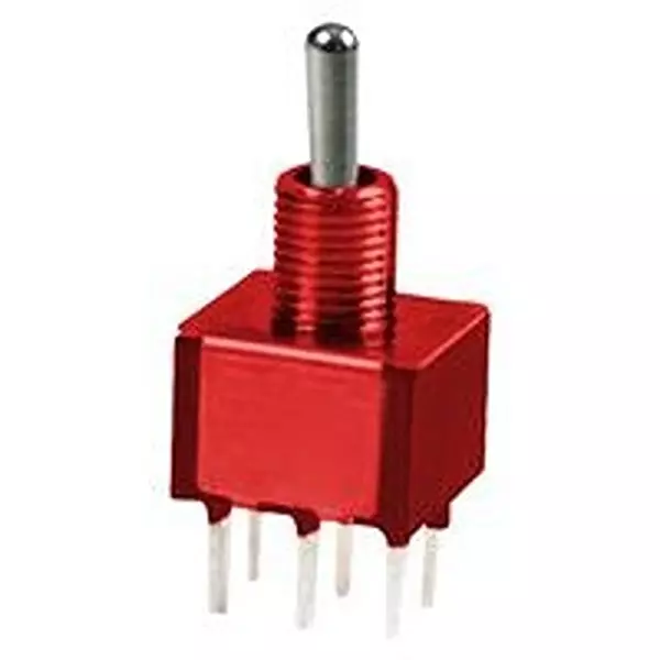 E-SWITCH TOGGLE SWITCH, DPDT, 5A, 120VAC, SOLDER, 100AWDP3T1B1M2QEH. (Pack of 960)