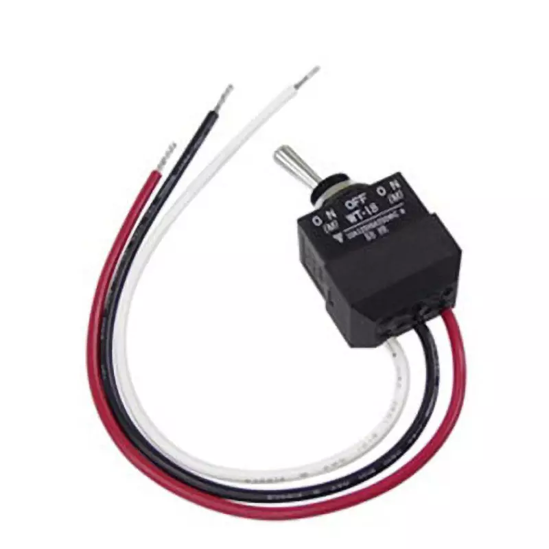 NKK SWITCHES W Series Toggle Switch Lead Wire Seal Type Single Pole Double Throw, WT-18AL