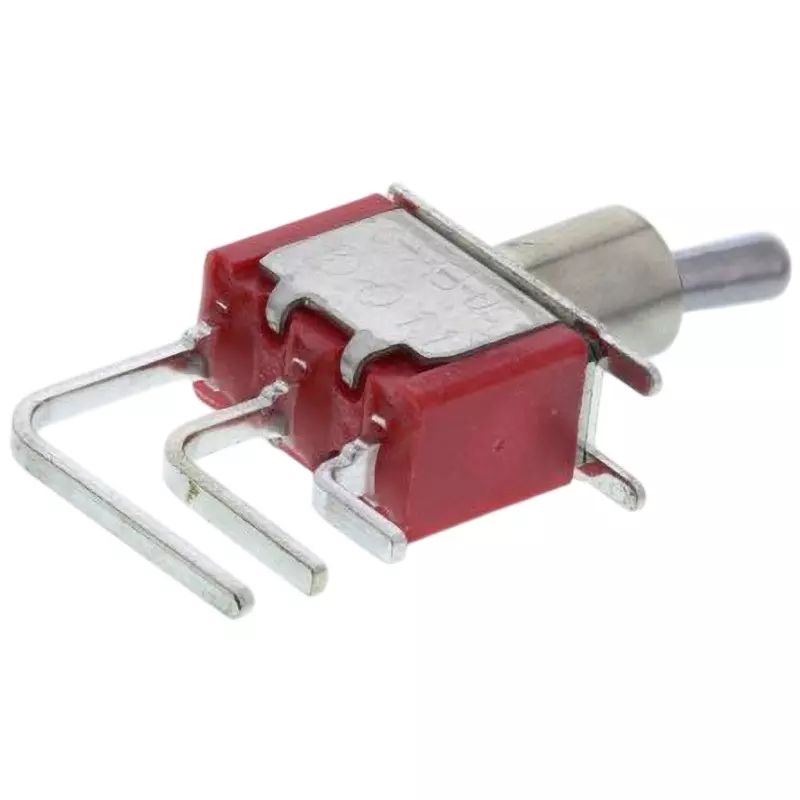 RS PRO Toggle Switch Silver-Plated Brass Contact Material SPDT, 734-7107