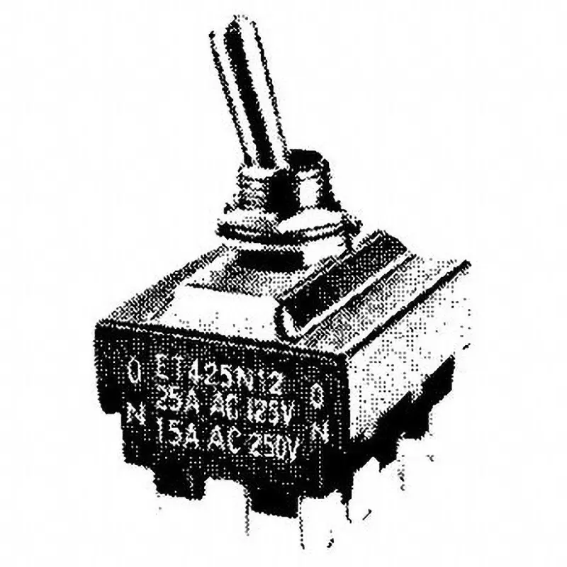 Nidek Toggle Switch 4 Pole, ET425N12-Z