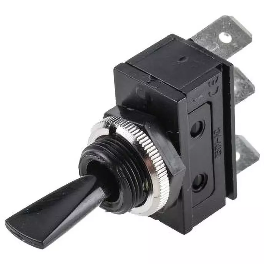 ARCOLECTRIC (BULGIN LIMITED) Toggle Switch Solder Tab Terminal 100 mΩ Contact Resistance, C1720HOAAG