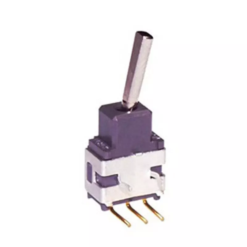 NKK SWITCHES A Series Toggle Switch 1 Pole Flat Lever, A-18EH