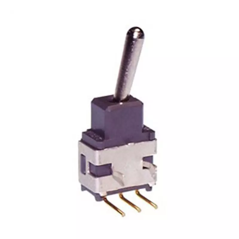 NKK SWITCHES A Series Toggle Switch 1 Pole Basic Lever, A-1RAH