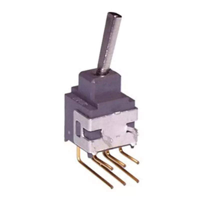 NKK SWITCHES A Series Non-Illuminated Toggle Switch 1 Pole Flat Lever, A-27EH
