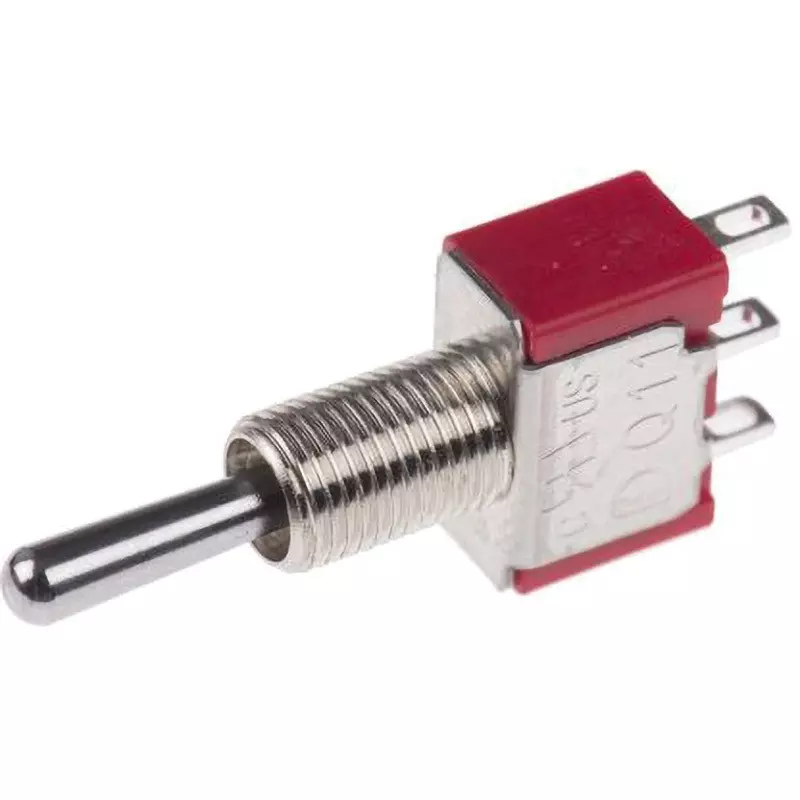 RS PRO Toggle Switch Silver-Plated Brass Contact Material SPDT, 734-7123