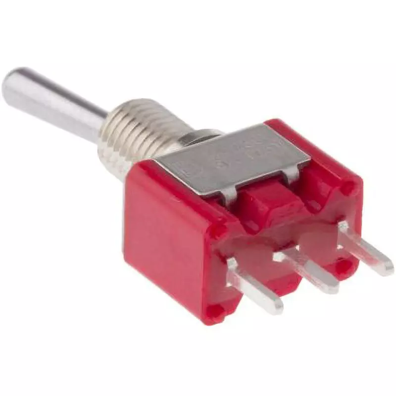 RS PRO Toggle Switch Silver Plating Contact Material SPDT, 734-7003