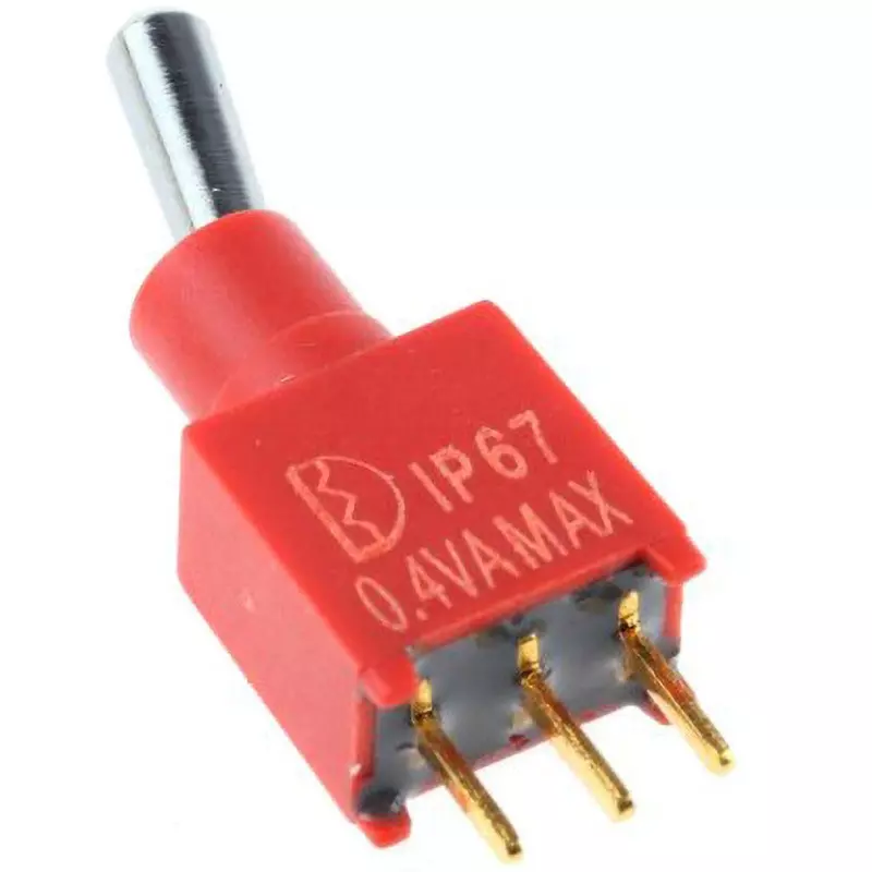 RS PRO Toggle Switch Copper Alloy, Gold Plating Contact Material SPDT, 734-7167